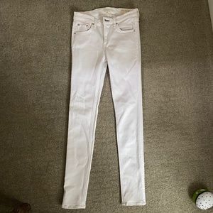 Rag&Bone Skinny White Jeans